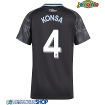 Maglie da calcio Aston Villa Ezri Konsa #4 Seconda Maglia Femminile 2025-26 Manica Corta